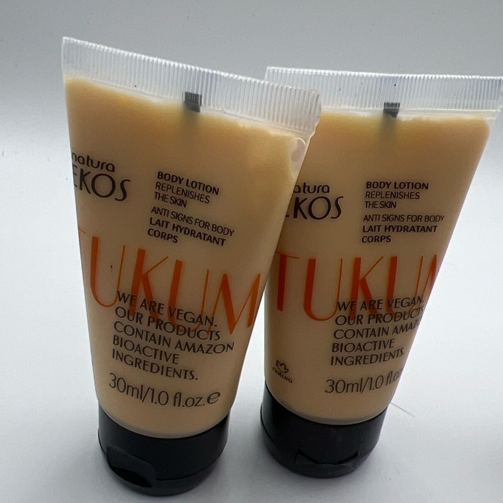 natura ekos body lotion set x2